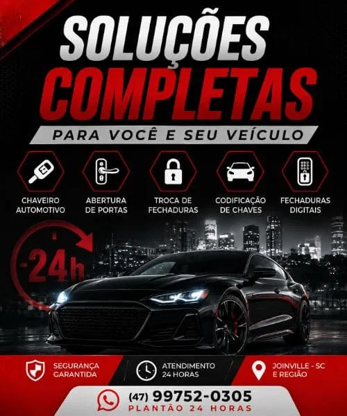 Chaveiro 24 horas WM mobile